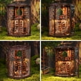 thumbnail image 5 of Book Nooks for Adults - Tree Library Theme 3D Wooden Puzzle Kit | Miniature Dollhouse | Home Bookshelf Decor Gift, 5 of 9