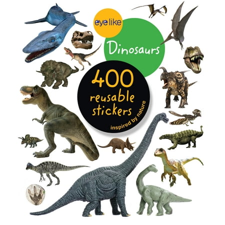 Art Sticker Book - Eyelike Stickers: Dinosaurs - Paperback
