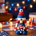 thumbnail image 5 of 4th of July Patriotic Mini Gnomes Figurines Small Gnomes Figures Statue Tabletop Decoration 250th Anniversary Memorial Day Gifts Home Decor Office Desk Ornament,1pcs, 5 of 6