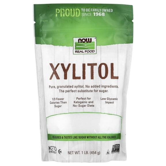 Now Foods - Real Food, Xylitol, 1 lb (454 g)