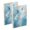 Watercolor Blue Butterflies, variant on Wirebound Notebook Hardcover Spiral Notebooks Beautiful and Detailed Deer, 60 Pages, 80 GSM, 5.7 x 8.3in