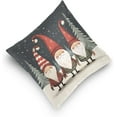 thumbnail image 5 of GZHJMY Cute Gnome Throw Pillow Cover 20 x 20 Inch, Soft Square Cushion Case for Home Couch Sofa Bedroom Car Farmhouse Decor Home Decor, 5 of 7