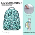 thumbnail image 5 of Sunny Citrus Lemon Backpack - Roomy School Bag with Laptop Pocket, Ergonomic Design for All-Day Comfort, Vibrant Bookbag for Teens, Perfect Gift, 5 of 6