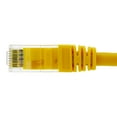 thumbnail image 3 of NavePoint Ethernet Patch Cable CAT6A, UTP, 24AWG, 0.5 Ft,  10 pack, Yellow, 3 of 4