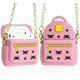thumbnail image 1 of Bonita funda para Airpods, funda de silicona 3D para mochila Airpods con llavero y correa de metal diseñada para Apple AirPods 1 y 2 (rosa) BANYUO Electrónica, 1 of 5