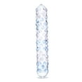 thumbnail image 1 of Glas Rose Nubby 7" Glass Dildo, Purple, 1 of 5