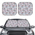 thumbnail image 2 of Balery 2 Piece I Love USA Car Windshield Sun Shade|Foldable Front Windshield Shade for Car Front Window for Most Sedans SUV Truck-Medium, 2 of 7