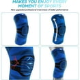thumbnail image 6 of Neenca 2 Pcs Knee Brace for Men Women, Compression Knee Sleeve with Patella Gel Pad & Side Stabilizers, Knee Support Bandage for Pain Relief, 6 of 7