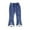 B-Blue, variant on breaise Kids Girls Jeans Casual Ruffle Bell-Bottoms Denim Pants Mid Waist Flared Trousers