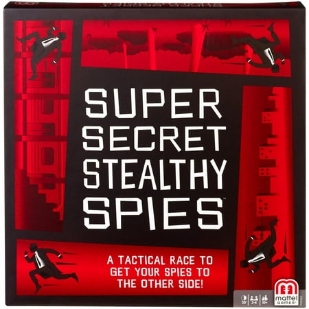 Super Secret Stealthy Spies Game for 2-4 Players Ages (Best Single Player Games)