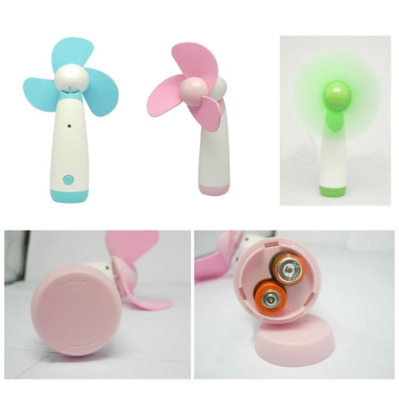 RENACLIPY Fans Handheld Cooling Fan 1Pack Pink Foam