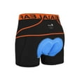 thumbnail image 1 of BALEAF Men's Bike Cycling Shorts 3D Padded Bicycle MTB Liner Shorts(Orange, S), 1 of 7