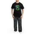 thumbnail image 5 of CafePress - Save The Bee Men's Dark Pajamas - Men's Dark Loose Fit Cotton Pajama Set, 5 of 7