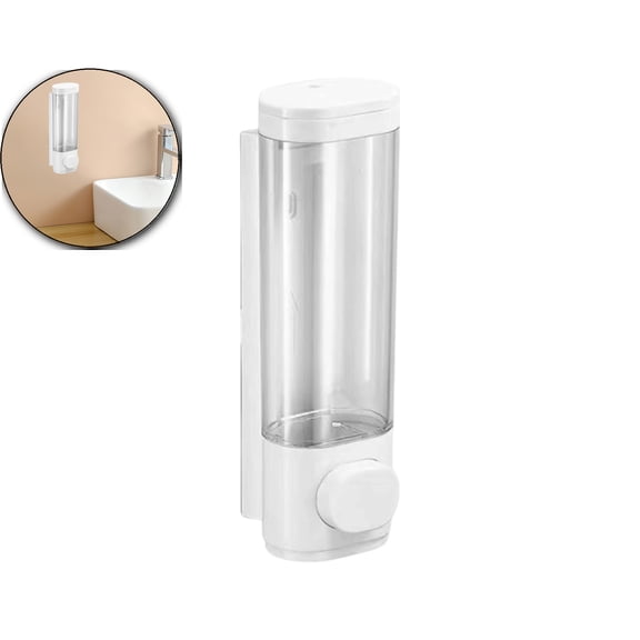 VQPeo Soap Dispenser Shelf, Multifunctional Kitchen Sink Organizer, Portable Bathroom Detergent Holder for Home & Travel Hygiene
