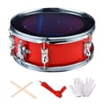 thumbnail image 1 of MERIGLARE Caisse Claire 13 Pouces Instruments de Musique Légers pour Enfants Débutants Garçons Filles Rouge, 1 of 9