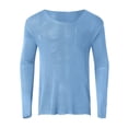 thumbnail image 3 of VJATTWR Men's Shirts Long Sleeve Basic Pullover T-Shirt with Pocket Xxxl, 3 of 6