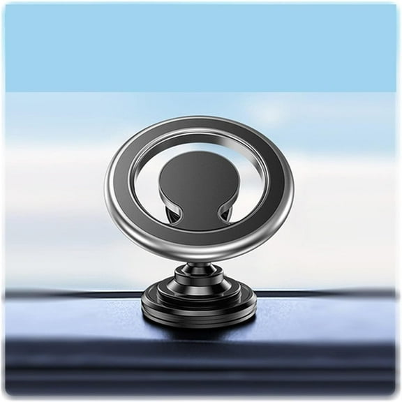 Magnetic Car Phone Holder Stand Air Vent Magnet Mount GPS Smartphone Support in Car for iPhone Xiaomi Samsung Rotation Bracket (Color : Paste Silver)