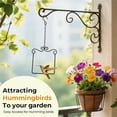 thumbnail image 5 of Hummingbird Perch Stand Metal, Comfortable Resting Place for Tiny Feet, Weather Resistant for Garden Outdoor, Decorative Attractant for Backyard Bird Watching, 5 of 9