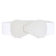 thumbnail image 1 of Cinturón Elástico Hebilla Con Enclavamiento En 8 Formas Sintético Para Mujer Blanco Fit Waist Girth:25/63.5cm-37/94cm, 1 of 6