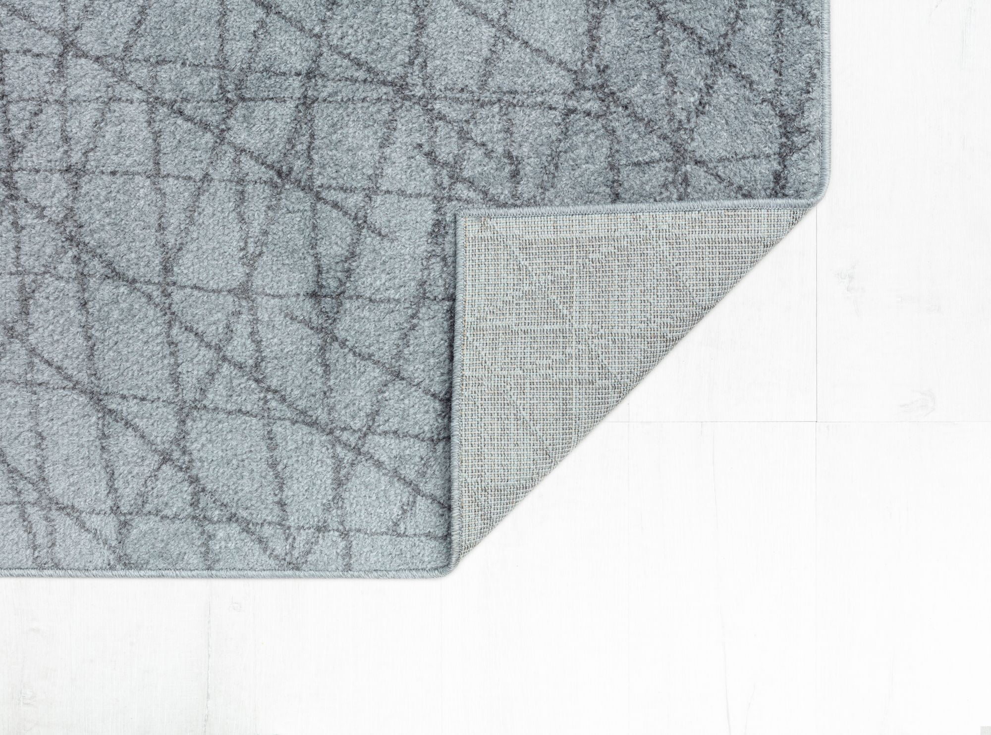 Mason Brooks Azure AZ65C Steely Gray Geometric Contemporary Gray Area Rug, 8'3" X 10'0"