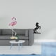 thumbnail image 2 of Estatua de resina de flamenco y caballo, escultura decorativa para el hogar, chimenea, arte moderno, figura de jardín con soporte de metal para estanq, 2 of 8