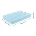 thumbnail image 2 of HLONK 2 Pcs Ice Box Pack Freeze Fan Cooler Lunchbox Cubes Sky-blue, 2 of 8