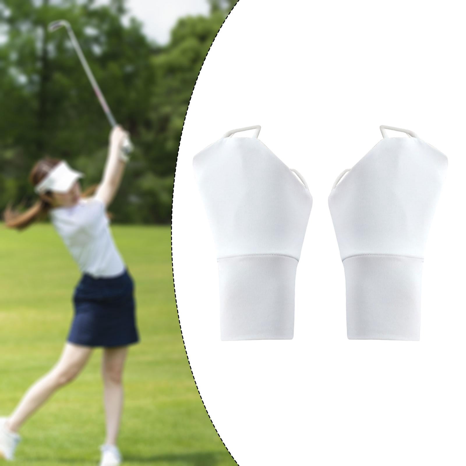 1 Pair Driving Gloves Hand Protection Palmless Gloves Stretchable Cooling Material for Summer Golf Running Travel