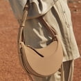thumbnail image 4 of Bolsos de mano de marca de lujo de clase SS para mujer, bolsos de hombro, revisión de Corea, bolso de media luna de diseñador múltiple, bolso de sillín de PU, billetera POL, 4 of 5