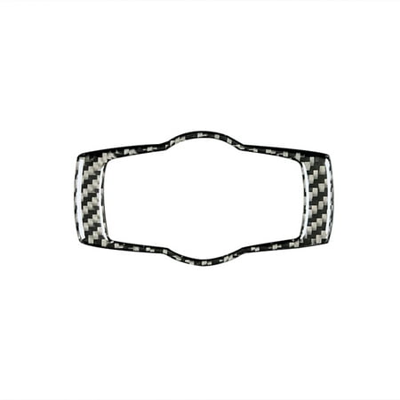 E90 Accessories - Carbon Fiber For BMW E90 E92 E93 2008-2012 Interior Buttons Carbon Fiber Headlight Cover Trim Styling Car Stickers 3 Series Accessories