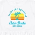 thumbnail image 4 of Inktastic Summer Enjoy the Sunshine Outer Banks North Carolina in Blue Girls Toddler Dress, 4 of 5