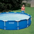 thumbnail image 3 of Intex 12 Ft x 30 Inches Metal Frame Set Above Ground Swimming Pool with Filter & Cover, 3 of 11