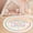 Color 4, variant on Washable Non Slip 3ft Round Rug, Pastel Rainbow Positive Quote Cute Clouds Watercolor Nursery Rugs with Tassels Carpet for Calming Corner Home Bedroom Playroom Decor
