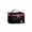 Black, variant on Vikakiooze Holiday Open Lid Cosmetic Bag Travel Large Capacity Cosmetic Bag Aesthetics Breathable Mesh Cosmetic Bag Ladies Cosmetic Bag