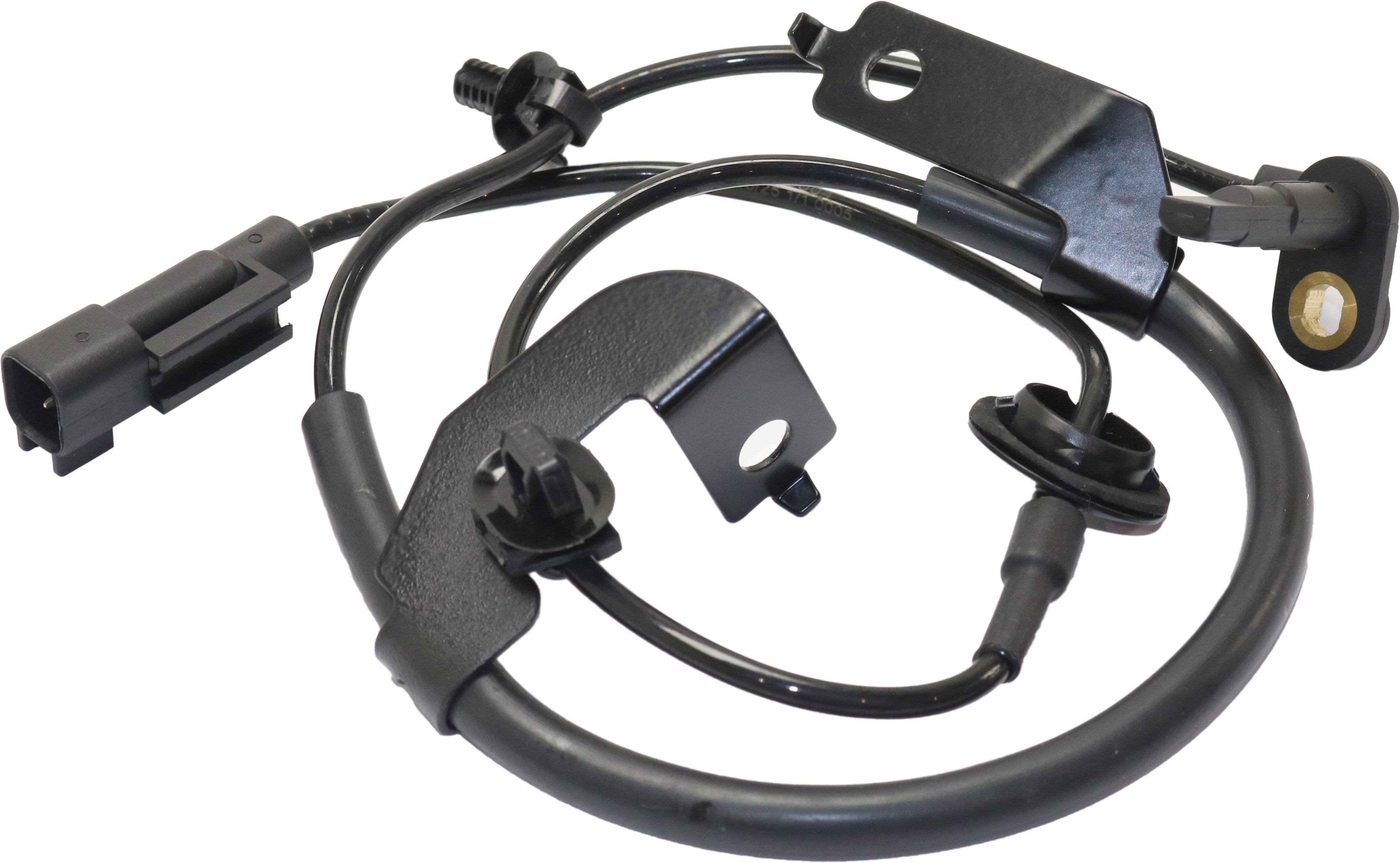 ABS Speed Sensor Compatible with 2007-2012 Dodge Caliber 2007-2017 Jeep Compass 2007-2017 Jeep Patriot Front, Driver Side 4 Cyl 1.8L Female Connector Blade type 2-Prong Terminal