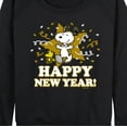 thumbnail image 3 of Peanuts - Happy New Year - Women's Lightweight French Terry Long Sleeve Shirt, 3 of 6