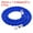Blue/Silver, variant on Uxcell Stanchion Rope, 2 Pack 1.5m/5Ft Barrier Rope Twisted Post Ropes with Snap Hooks, White Silver