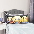 thumbnail image 2 of Emoji Body Pillow, 2 of 2