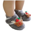 thumbnail image 2 of Christmas Prewalker Toddler Boots Premium Soft Anti-Slip Sole Warm Winter Boots for Infant Baby Girls, 2 of 9