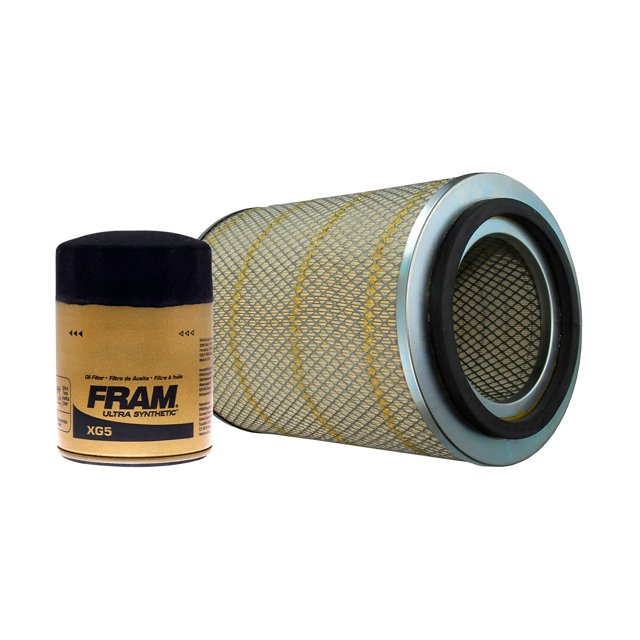 Kit De Filtro de Aire y Filtro de Aceite Sintético 2 PIEZAS Compatible con Am General Hummer V8 6.5L DE 1995 A 1996