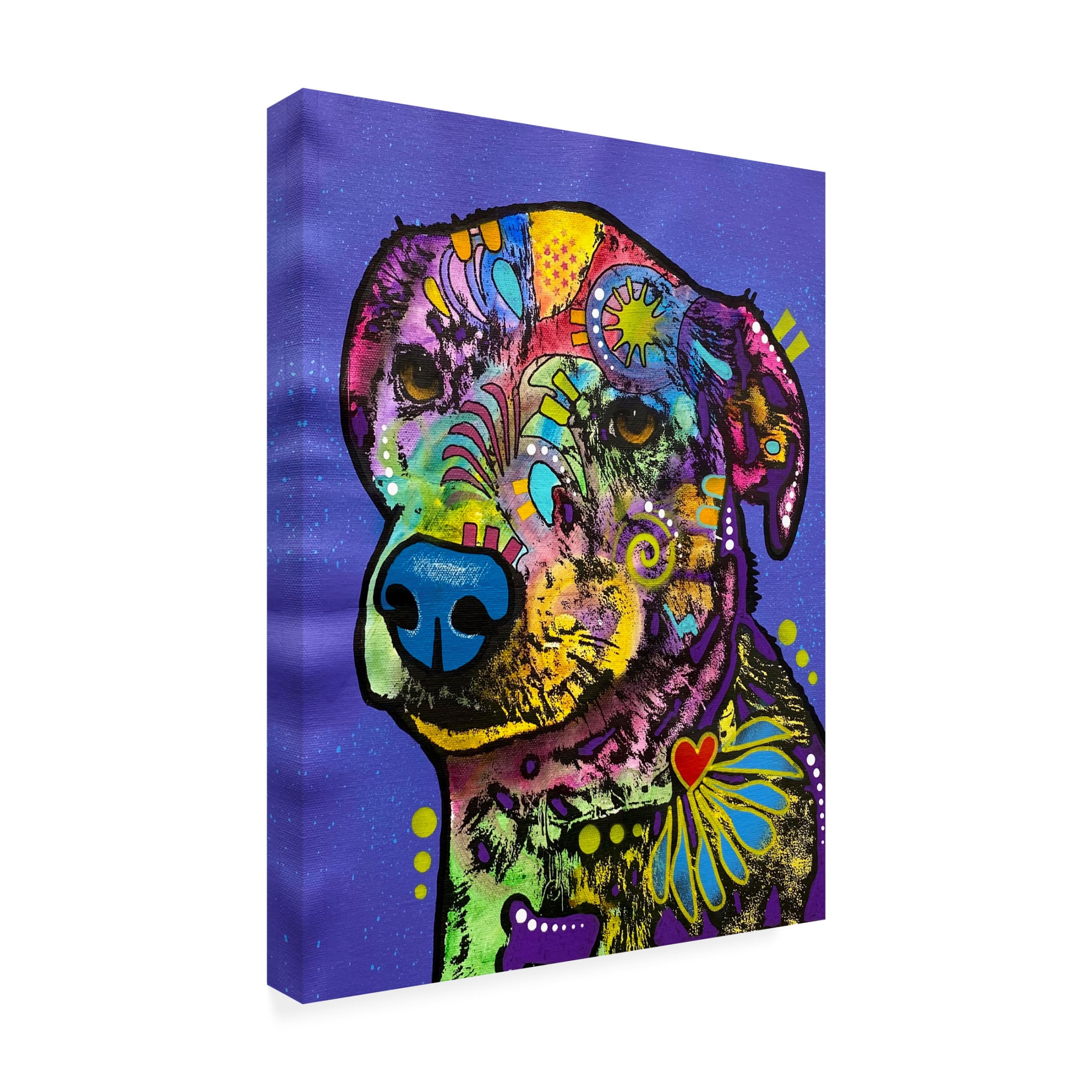Canvas Wall Art - Dean Russo 'And I Would Heckin Do It Again No Ragrats' Wall Art for Living Room, Bedroom, or Office Décor by Trademark Fine Art - 35 x 47 Inches