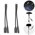 thumbnail image 3 of Miangastore Type-C Converters Black 2Pack 5.2x1.2in, 3 of 9