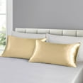 thumbnail image 3 of Natural Silk Pillowcase Set of 2 for Hair &Skin - with Hidden Zipper, 3 of 12