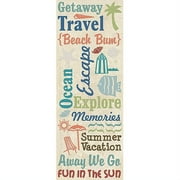 K&Company Sea Glass Glitter Stickers