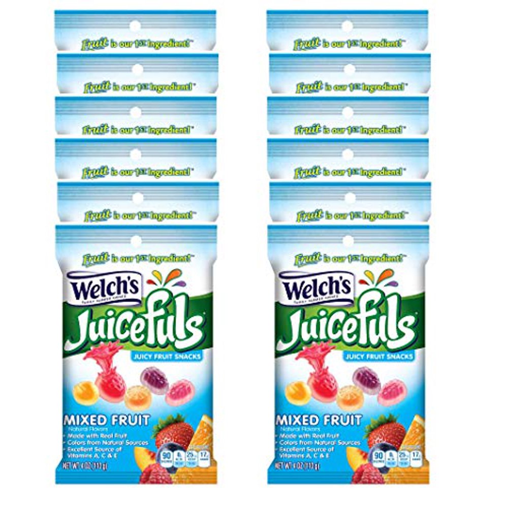 Welch's Juicefuls Mixed Fruit 4 Oz Pack of 12