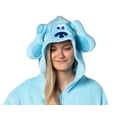 thumbnail image 2 of Nickelodeon Mens' Blue's Clues Hooded Union Suit Costume Sleep Pajama, 2 of 7