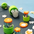 thumbnail image 3 of Juego de cortadores de verduras con formas múltiples, mini cortadores de galletas de acero inoxidable, molde para galletas de fruta, 3 of 8