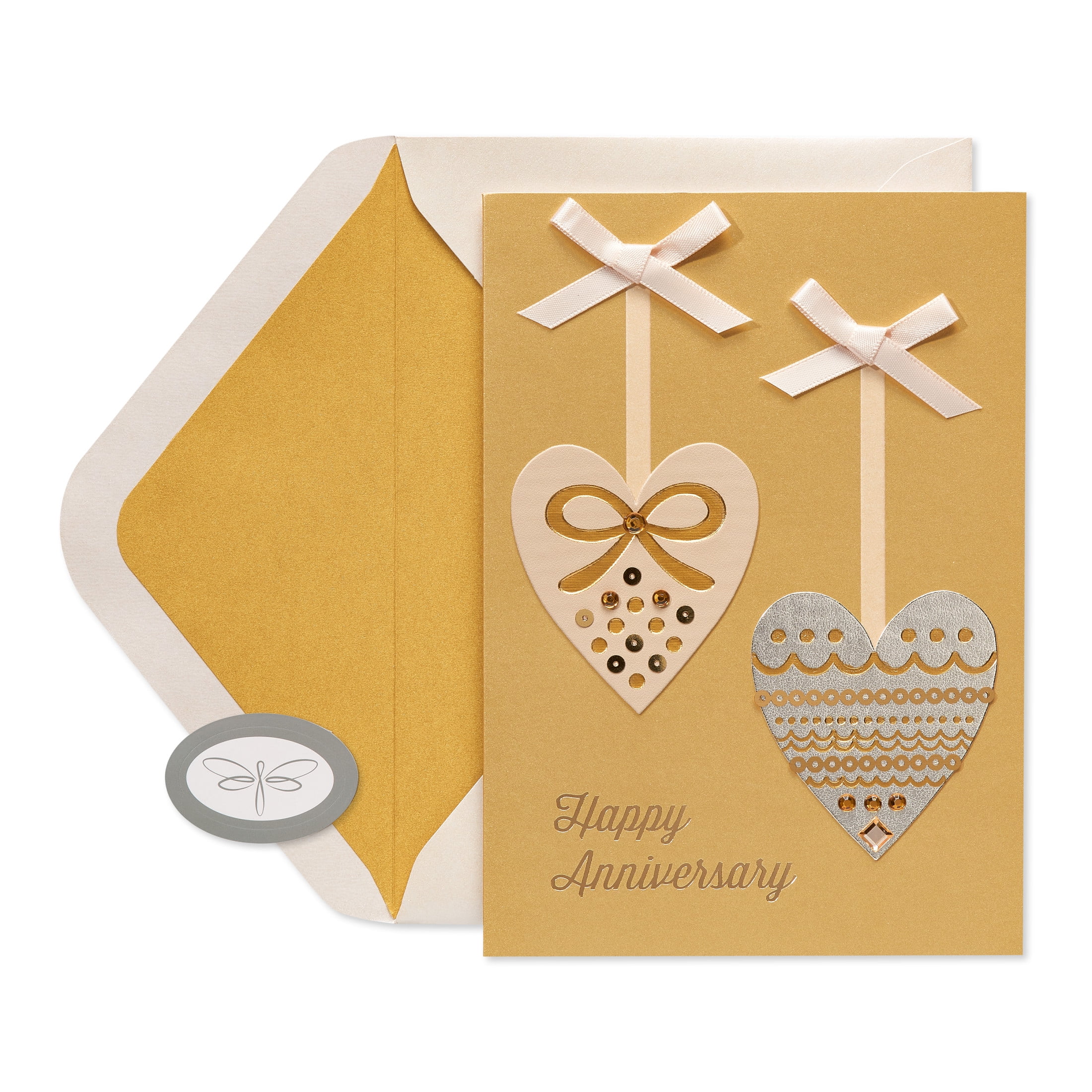 Papersong Premium Anniversary Card for Couple (Smile)