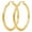 Gold-70mm, variant on Gold Hoop Earrings for Women, Hypoallergenic 14k Gold Plated Lightweight Faceted 50mm