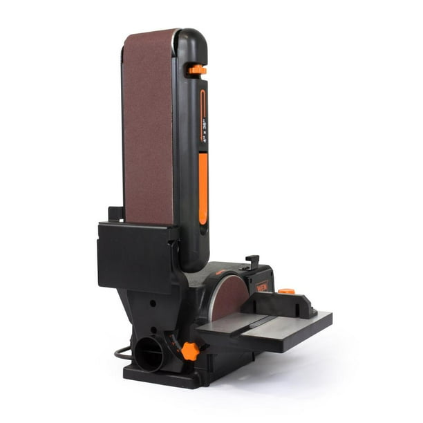WEN 6502T 4.3 Amp 4 x 36 in. Belt and 6 in. Disc Sander with Cast Iron Base