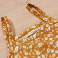 thumbnail image 4 of Mercatoo Baby Girl Clothes Suspenders Sleeveless Floral Vest and Bell Bottom Pants Set 2Pcs Toddler Summer Outfit, 4 of 8